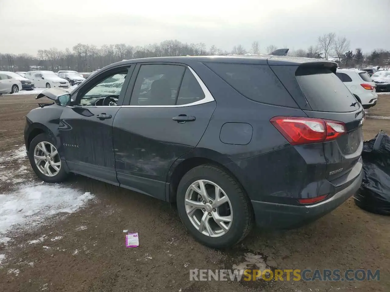 2 fotografías del automóvil dañado 3GNAXUEV0LS531330 CHEVROLET EQUINOX 2020