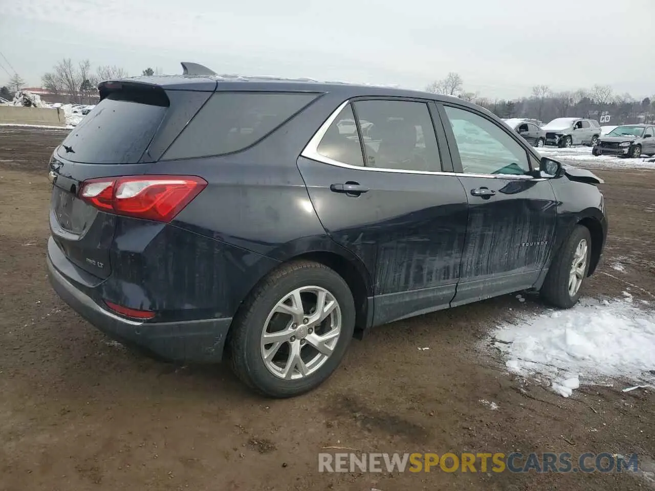 3 fotografías del automóvil dañado 3GNAXUEV0LS531330 CHEVROLET EQUINOX 2020