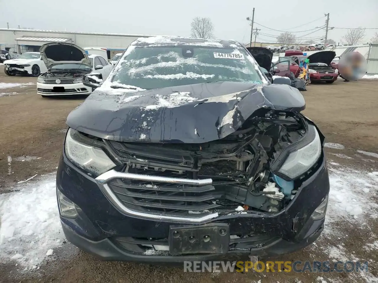 5 fotografías del automóvil dañado 3GNAXUEV0LS531330 CHEVROLET EQUINOX 2020
