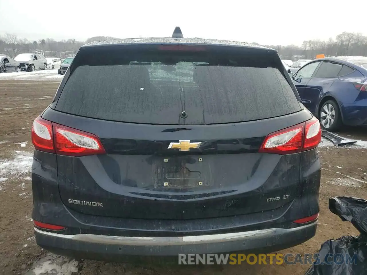 6 fotografías del automóvil dañado 3GNAXUEV0LS531330 CHEVROLET EQUINOX 2020