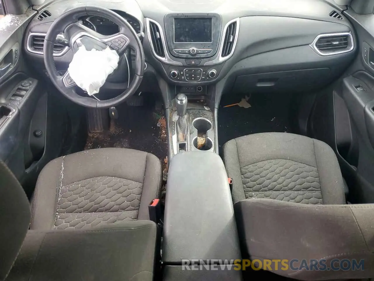 8 fotografías del automóvil dañado 3GNAXUEV0LS531330 CHEVROLET EQUINOX 2020