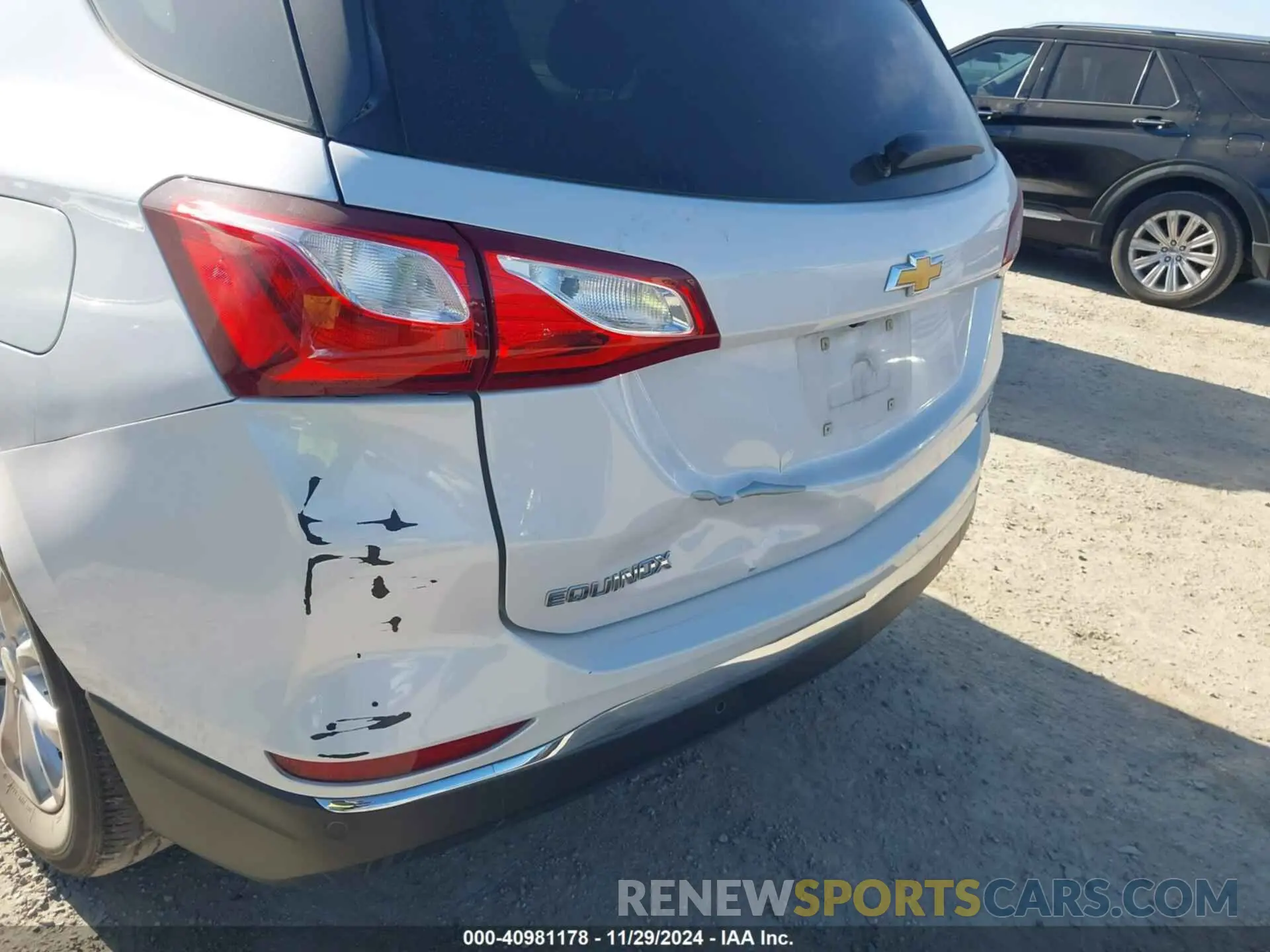 17 fotografías del automóvil dañado 3GNAXUEV1LL147311 CHEVROLET EQUINOX 2020
