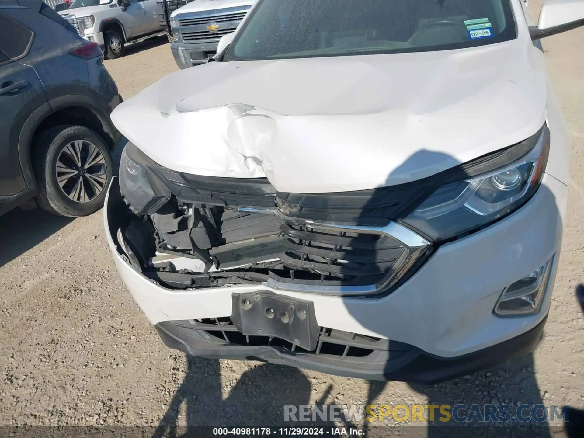 6 fotografías del automóvil dañado 3GNAXUEV1LL147311 CHEVROLET EQUINOX 2020