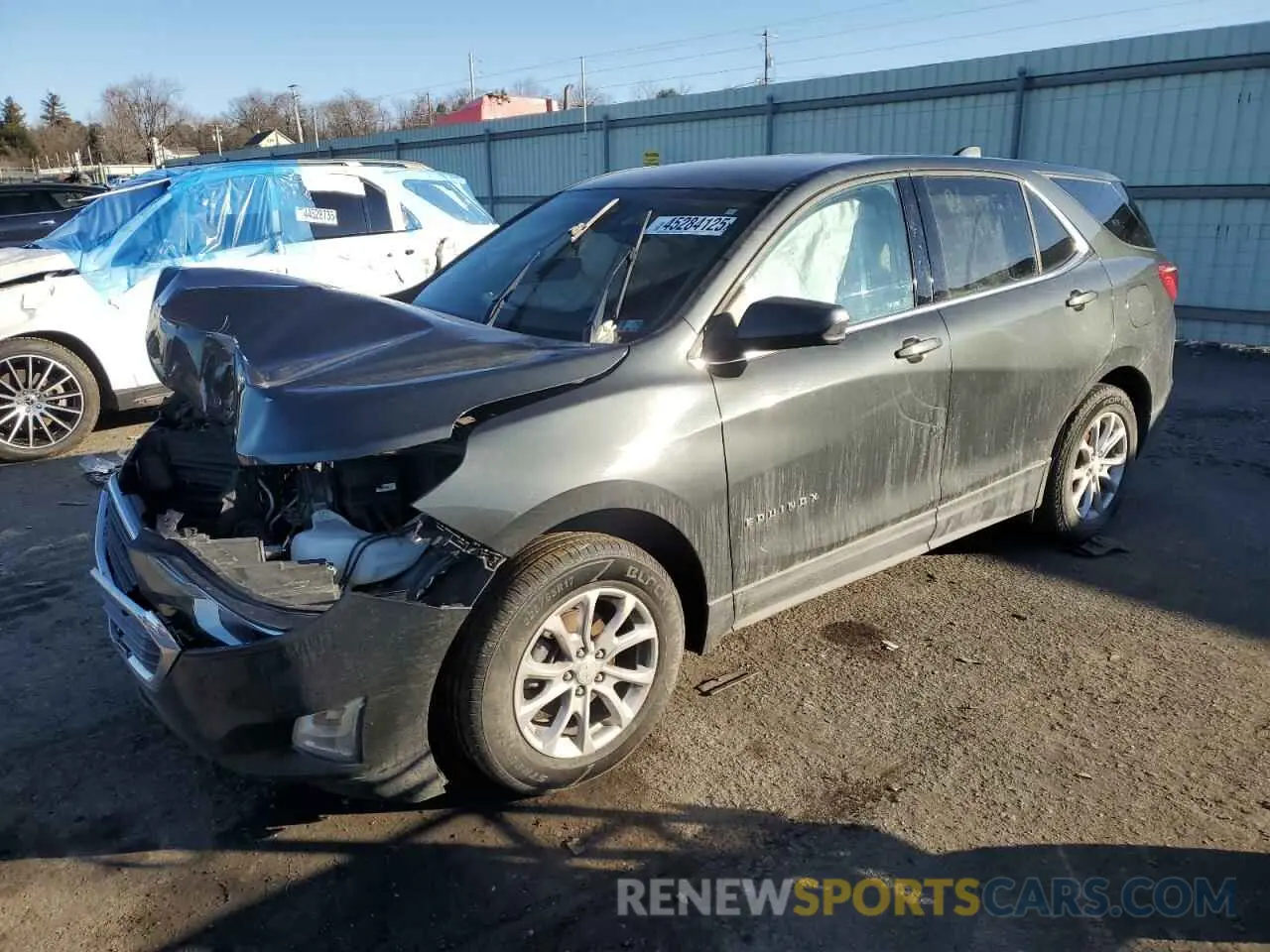 1 fotografías del automóvil dañado 3GNAXUEV1LS522622 CHEVROLET EQUINOX 2020