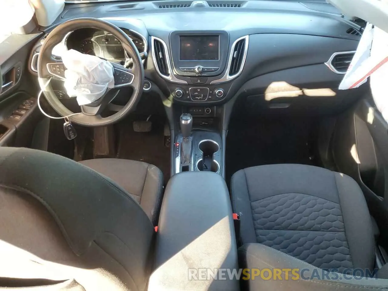 8 fotografías del automóvil dañado 3GNAXUEV1LS522622 CHEVROLET EQUINOX 2020