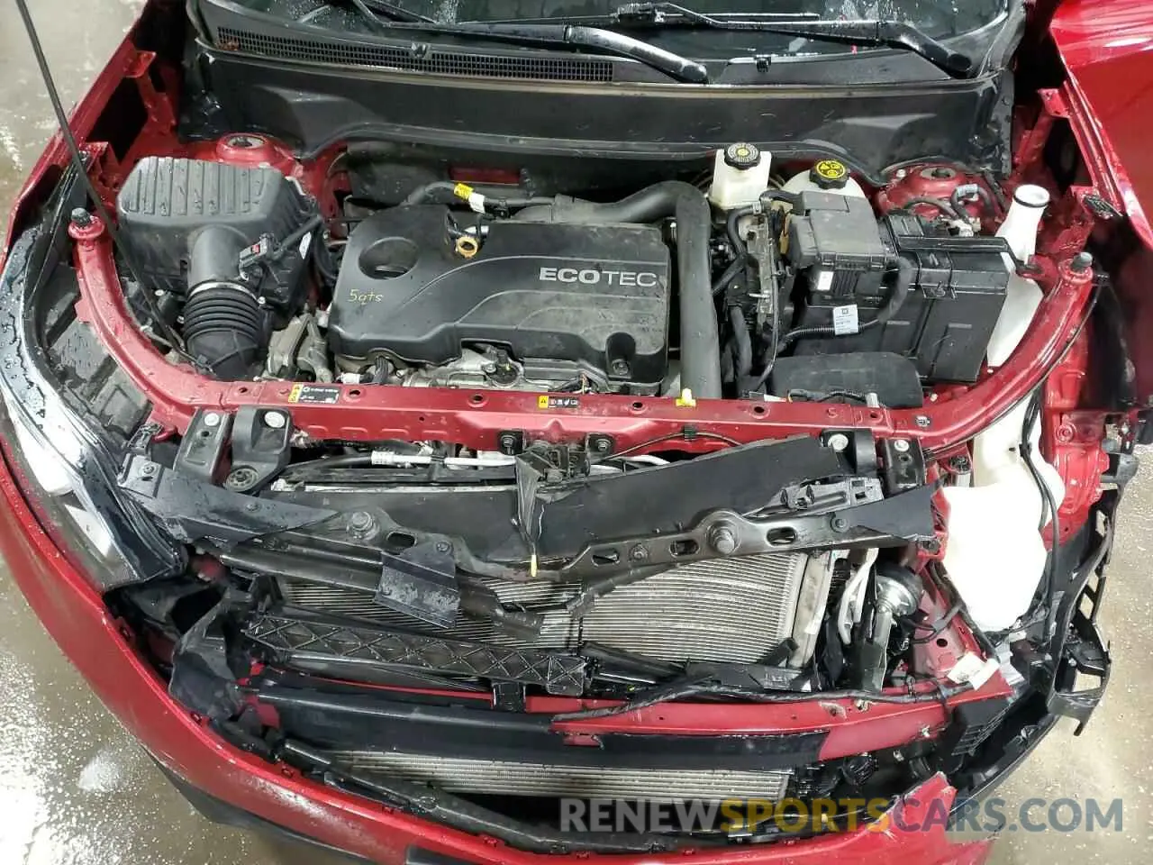 13 fotografías del automóvil dañado 3GNAXUEV1LS617598 CHEVROLET EQUINOX 2020