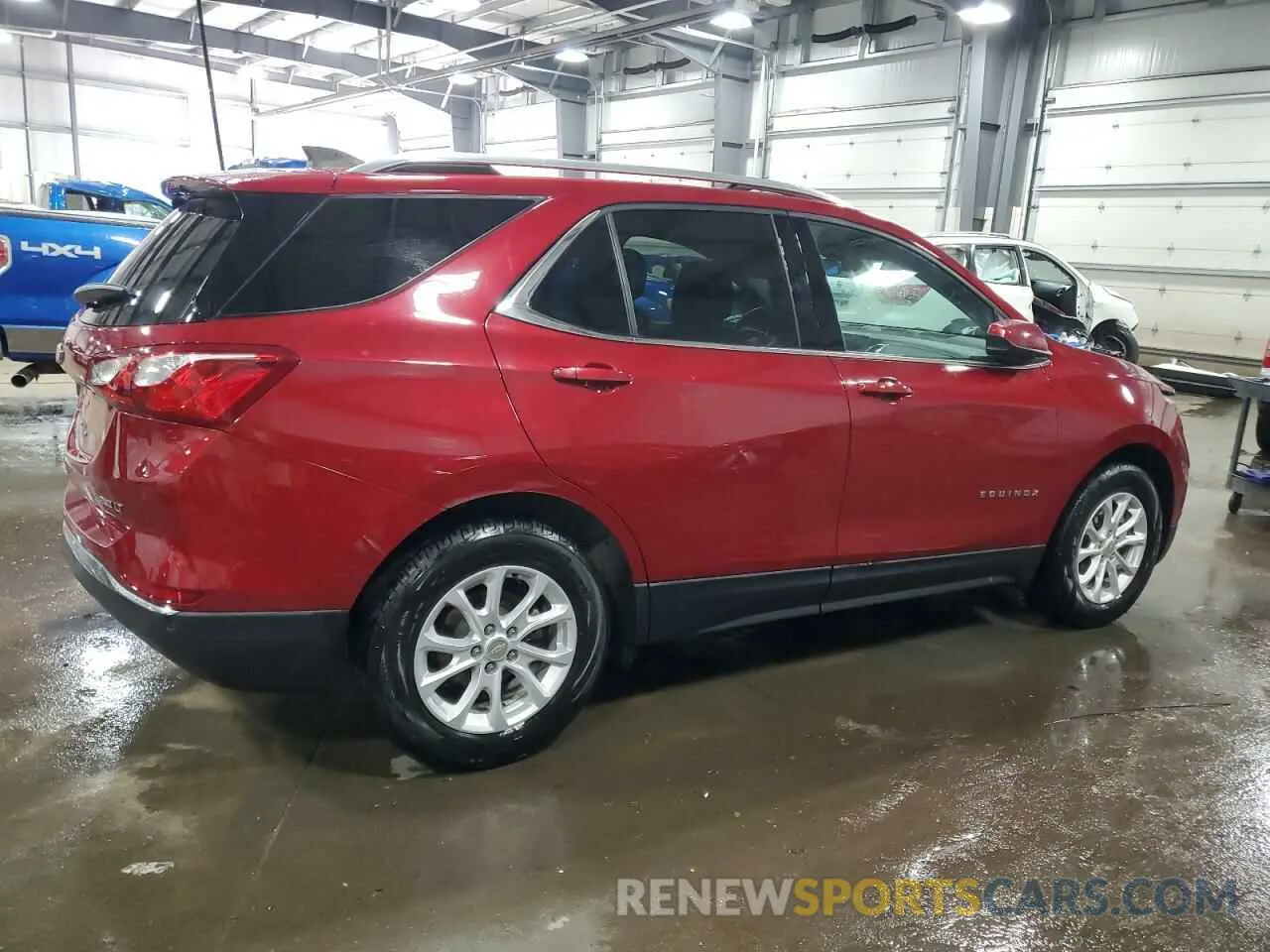 3 fotografías del automóvil dañado 3GNAXUEV1LS617598 CHEVROLET EQUINOX 2020