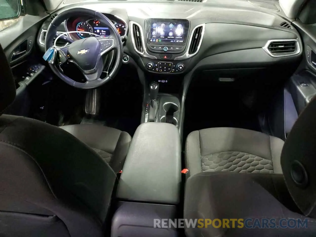 8 fotografías del automóvil dañado 3GNAXUEV1LS617598 CHEVROLET EQUINOX 2020