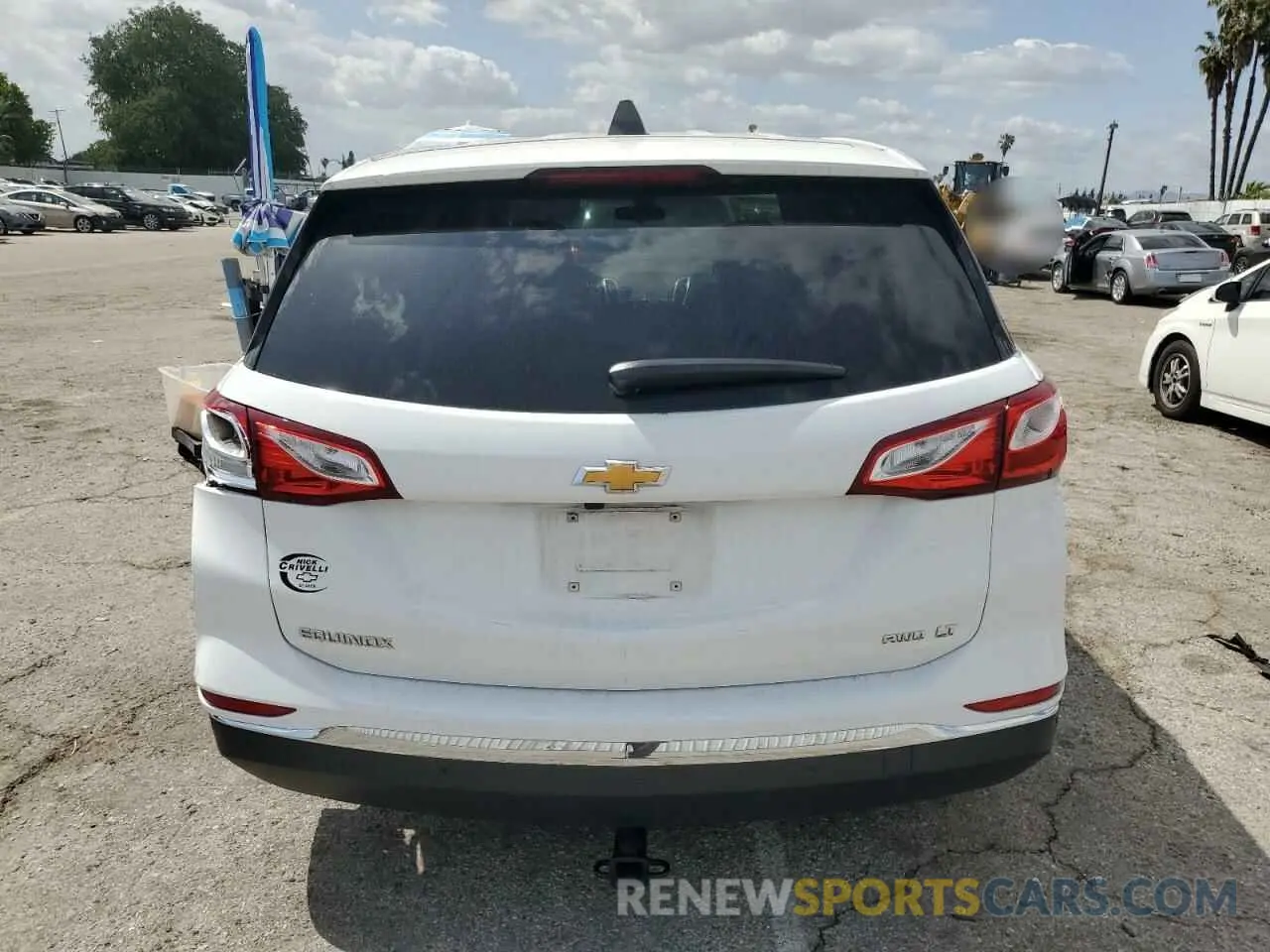 6 fotografías del automóvil dañado 3GNAXUEV1LS681947 CHEVROLET EQUINOX 2020