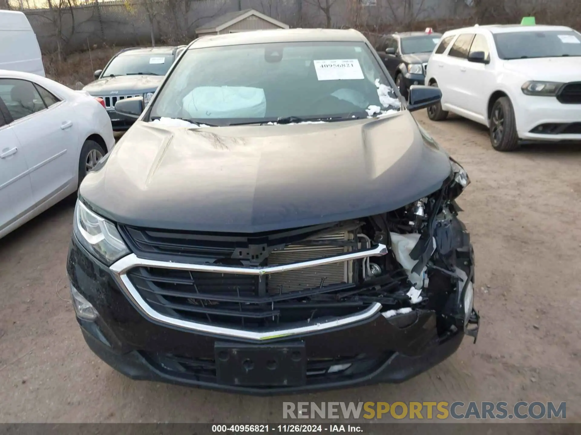 12 fotografías del automóvil dañado 3GNAXUEV2LL332032 CHEVROLET EQUINOX 2020