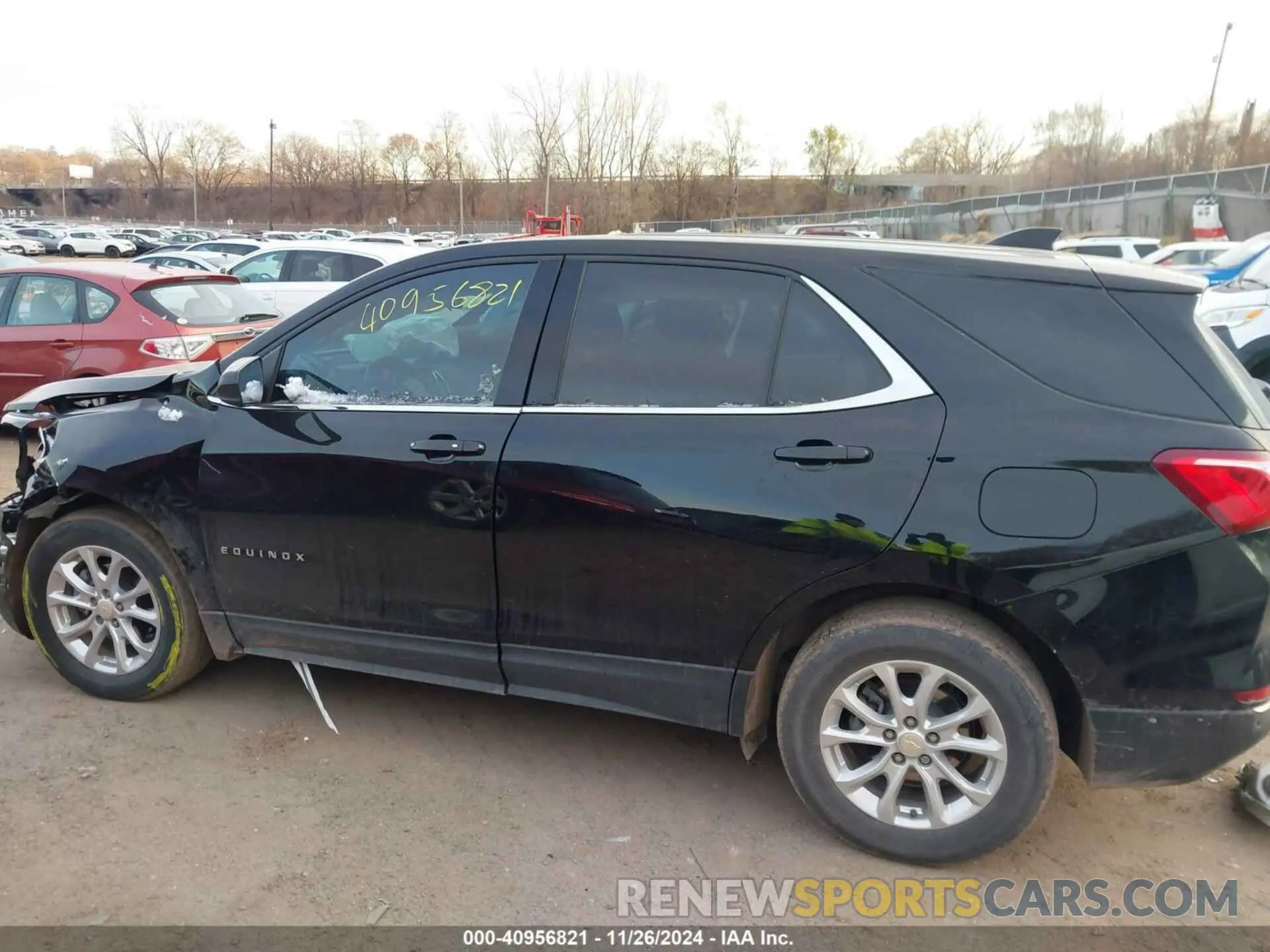 14 fotografías del automóvil dañado 3GNAXUEV2LL332032 CHEVROLET EQUINOX 2020