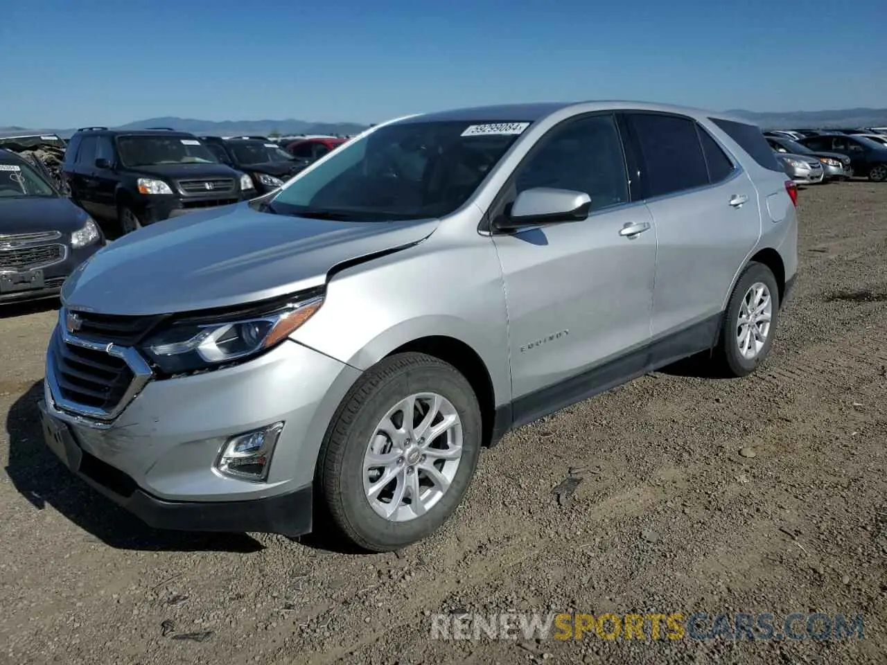 1 fotografías del automóvil dañado 3GNAXUEV2LS714681 CHEVROLET EQUINOX 2020