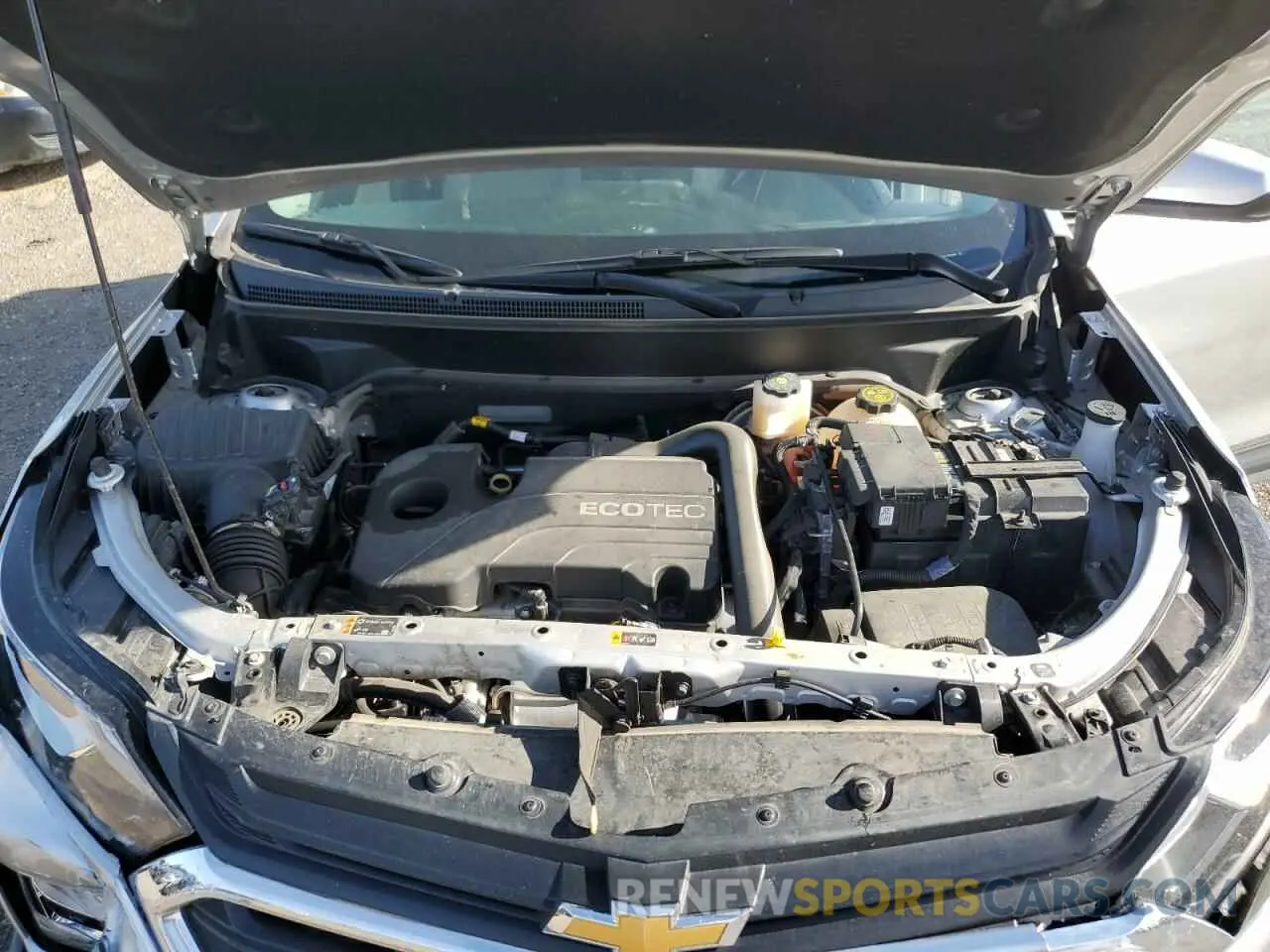 12 fotografías del automóvil dañado 3GNAXUEV2LS714681 CHEVROLET EQUINOX 2020