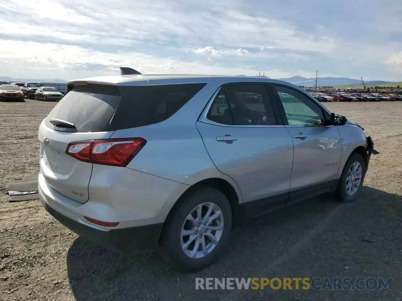 3 fotografías del automóvil dañado 3GNAXUEV2LS714681 CHEVROLET EQUINOX 2020
