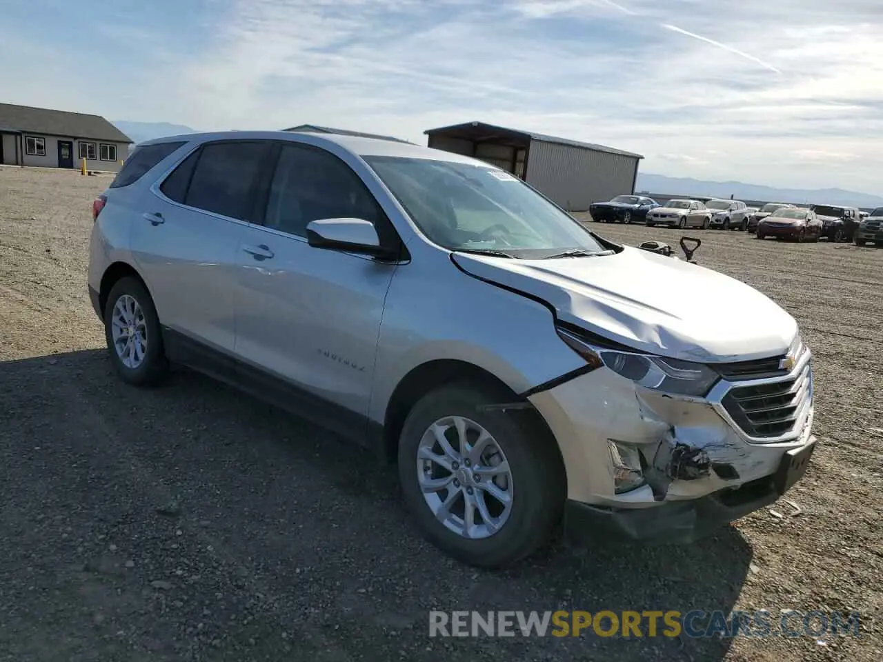 4 fotografías del automóvil dañado 3GNAXUEV2LS714681 CHEVROLET EQUINOX 2020