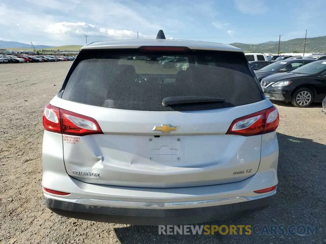 6 fotografías del automóvil dañado 3GNAXUEV2LS714681 CHEVROLET EQUINOX 2020