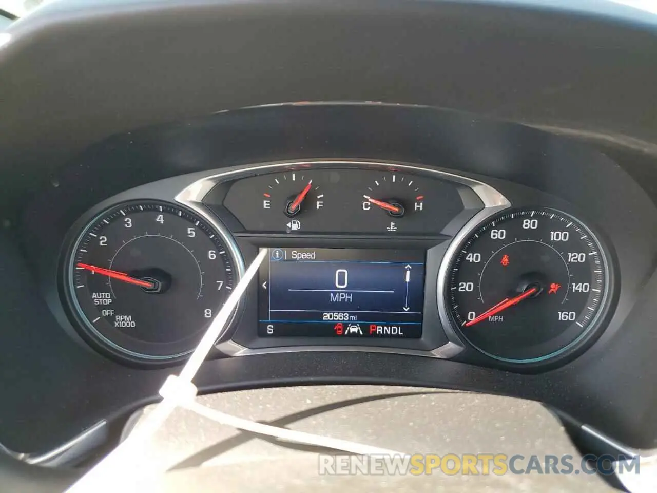 9 fotografías del automóvil dañado 3GNAXUEV2LS714681 CHEVROLET EQUINOX 2020