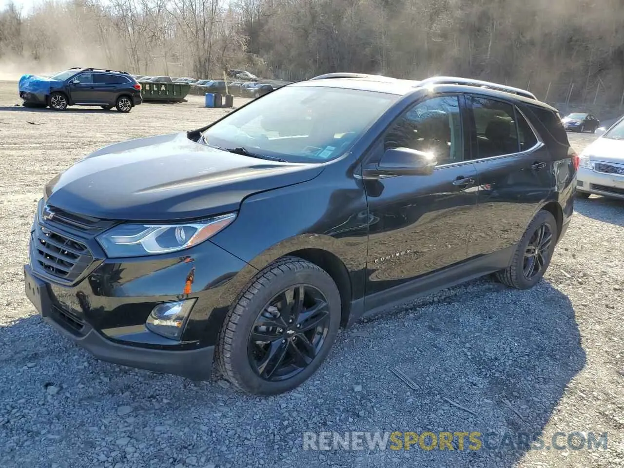 1 fotografías del automóvil dañado 3GNAXUEV3LL159637 CHEVROLET EQUINOX 2020
