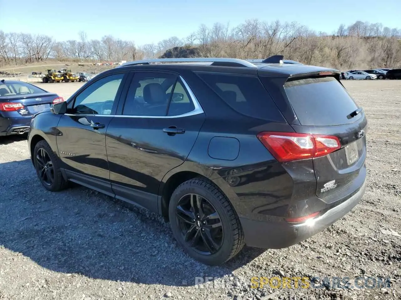 2 fotografías del automóvil dañado 3GNAXUEV3LL159637 CHEVROLET EQUINOX 2020
