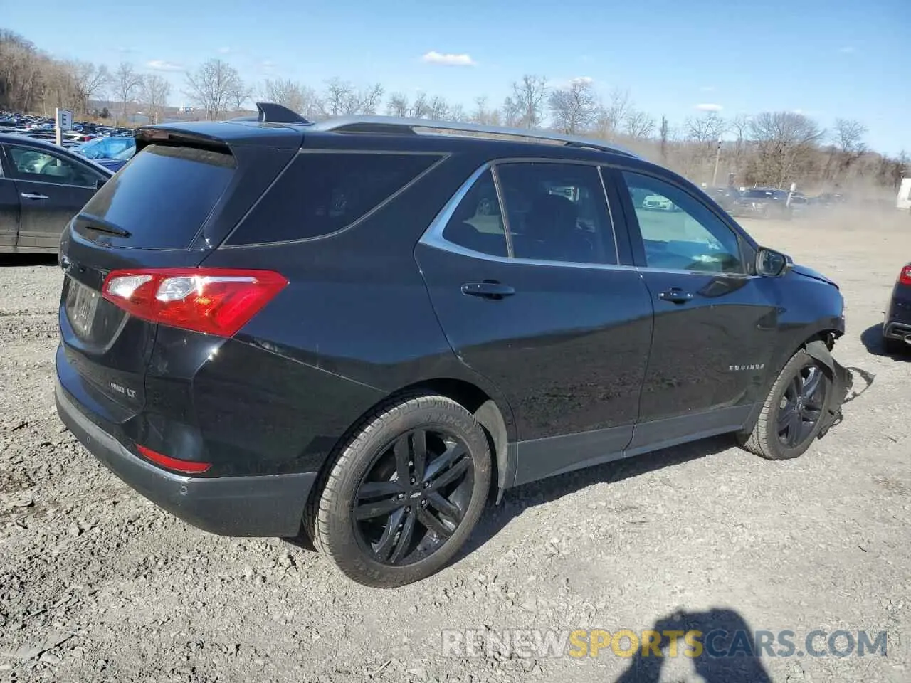 3 fotografías del automóvil dañado 3GNAXUEV3LL159637 CHEVROLET EQUINOX 2020