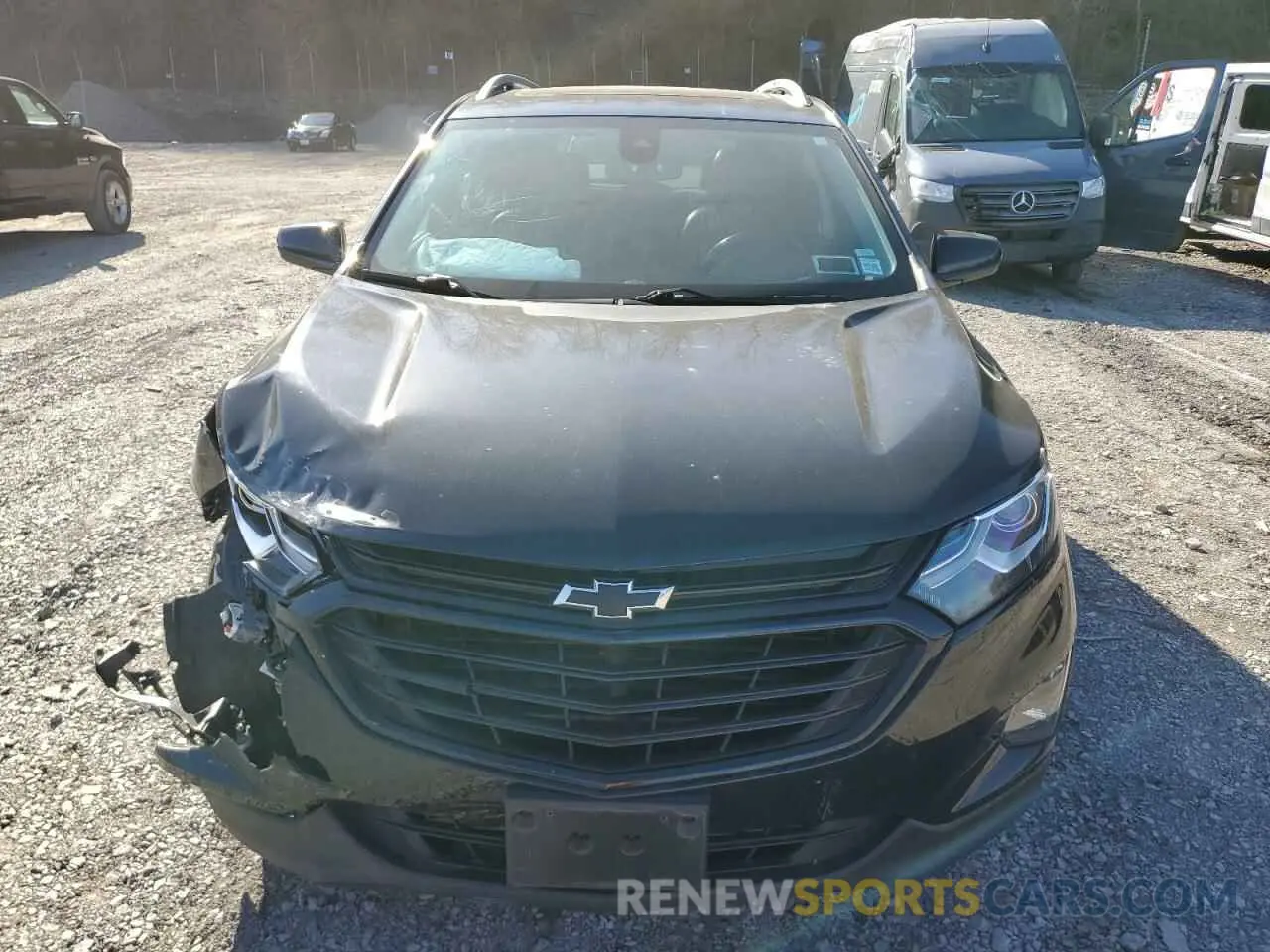 5 fotografías del automóvil dañado 3GNAXUEV3LL159637 CHEVROLET EQUINOX 2020