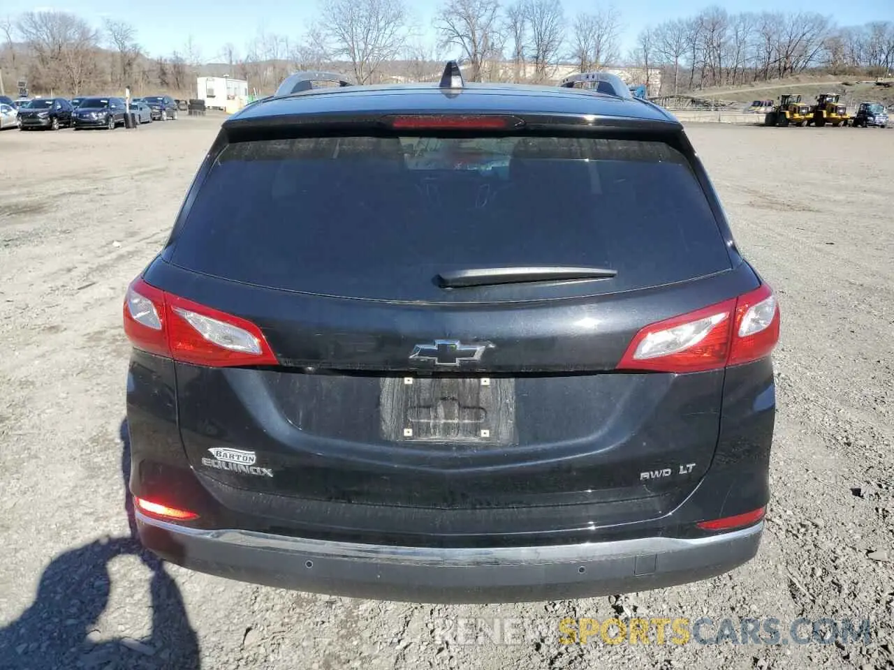 6 fotografías del automóvil dañado 3GNAXUEV3LL159637 CHEVROLET EQUINOX 2020