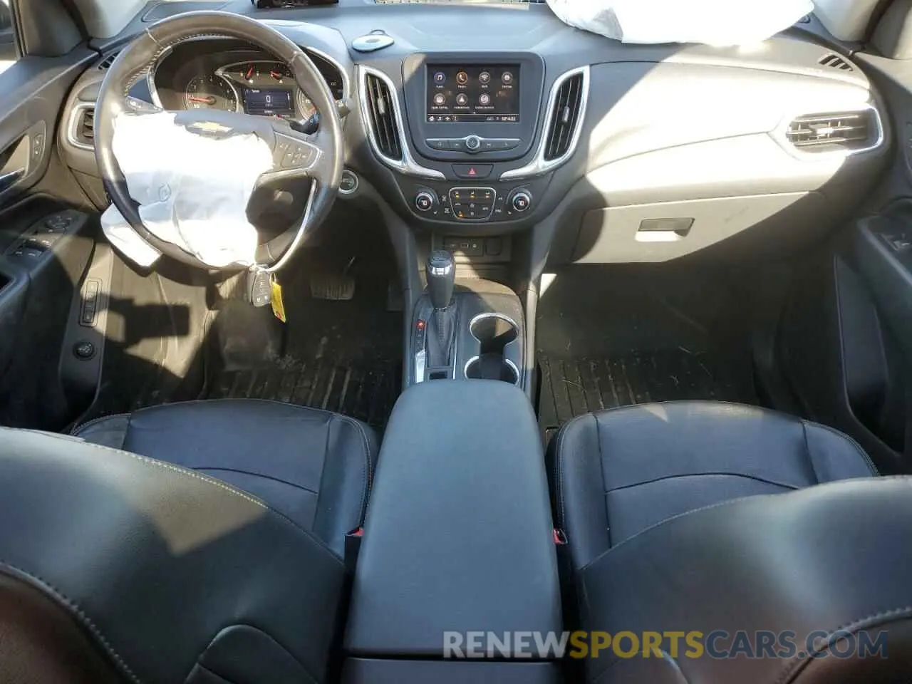 8 fotografías del automóvil dañado 3GNAXUEV3LL159637 CHEVROLET EQUINOX 2020