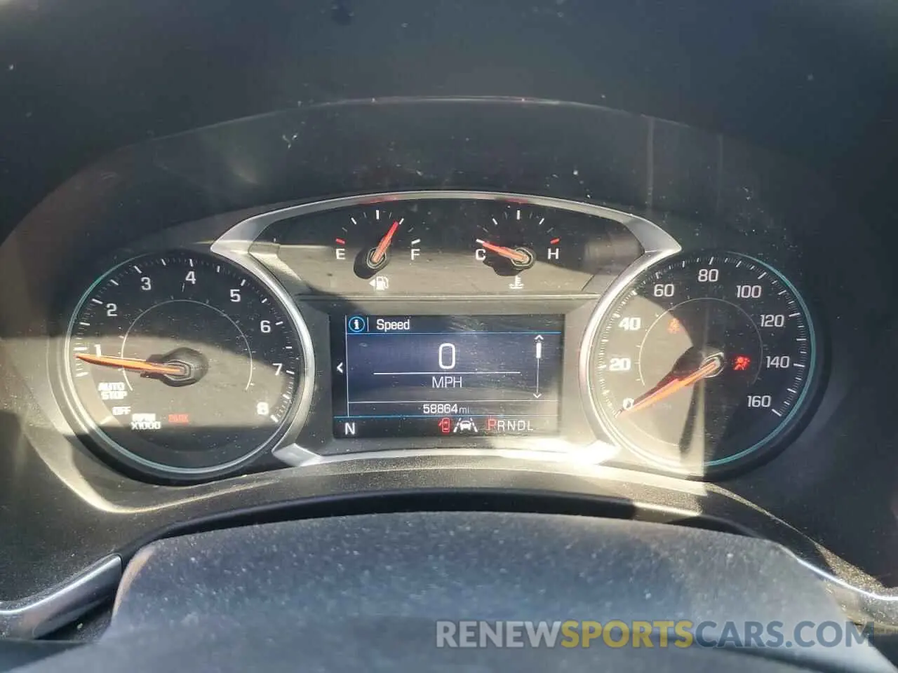 9 fotografías del automóvil dañado 3GNAXUEV3LL159637 CHEVROLET EQUINOX 2020