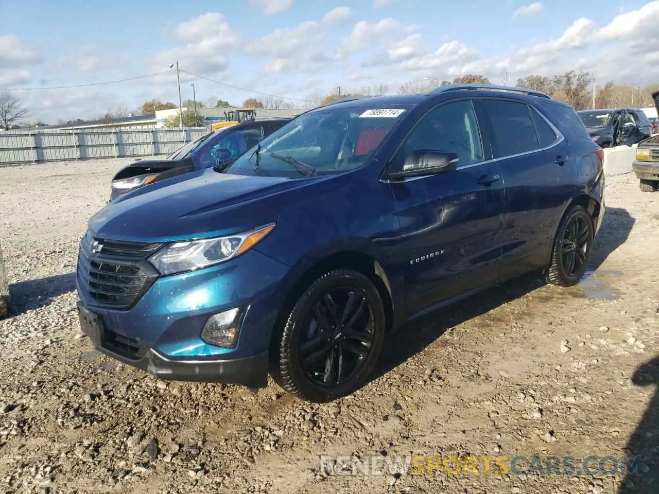 1 fotografías del automóvil dañado 3GNAXUEV3LL333688 CHEVROLET EQUINOX 2020