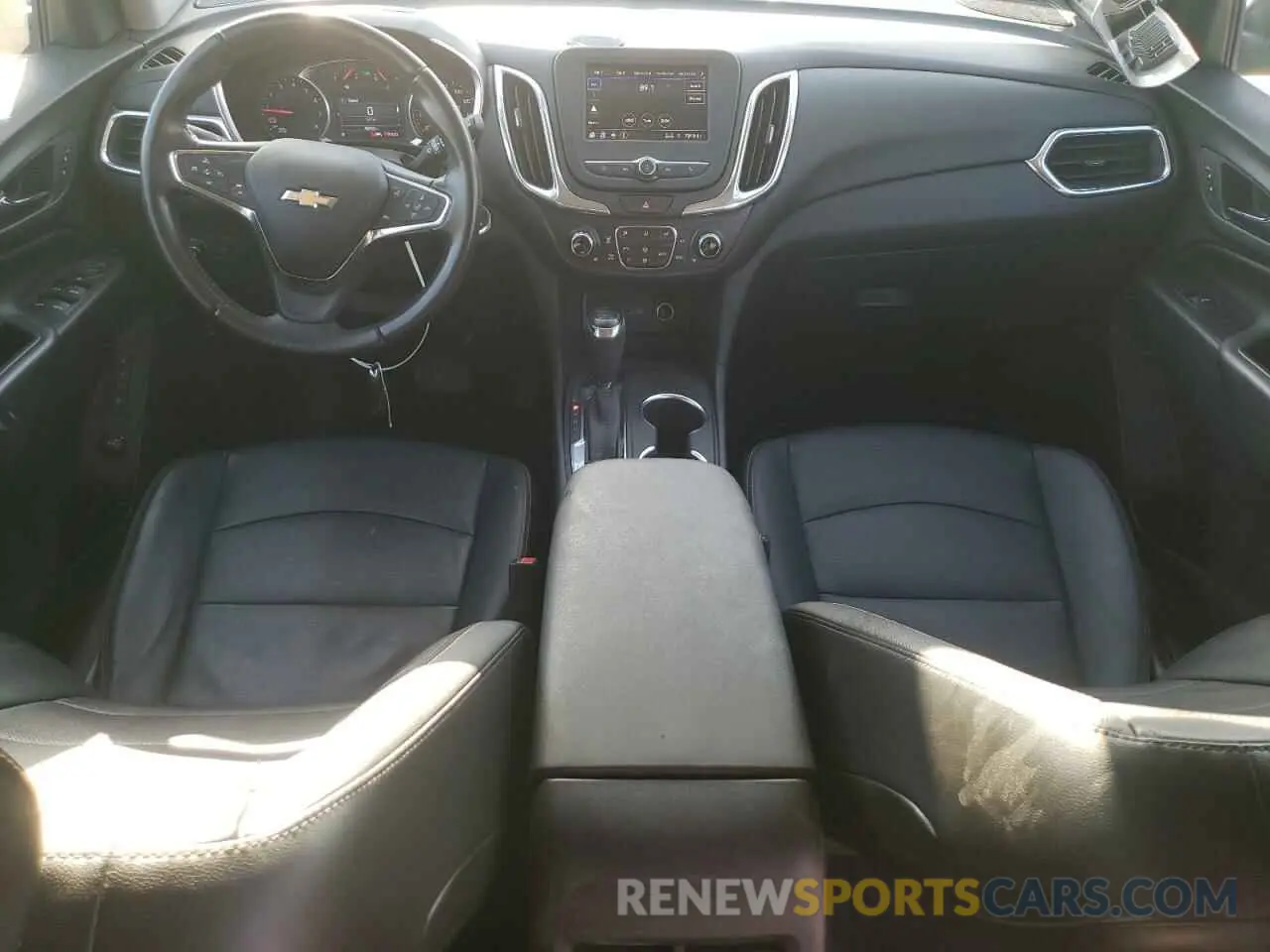 8 fotografías del automóvil dañado 3GNAXUEV3LL333688 CHEVROLET EQUINOX 2020