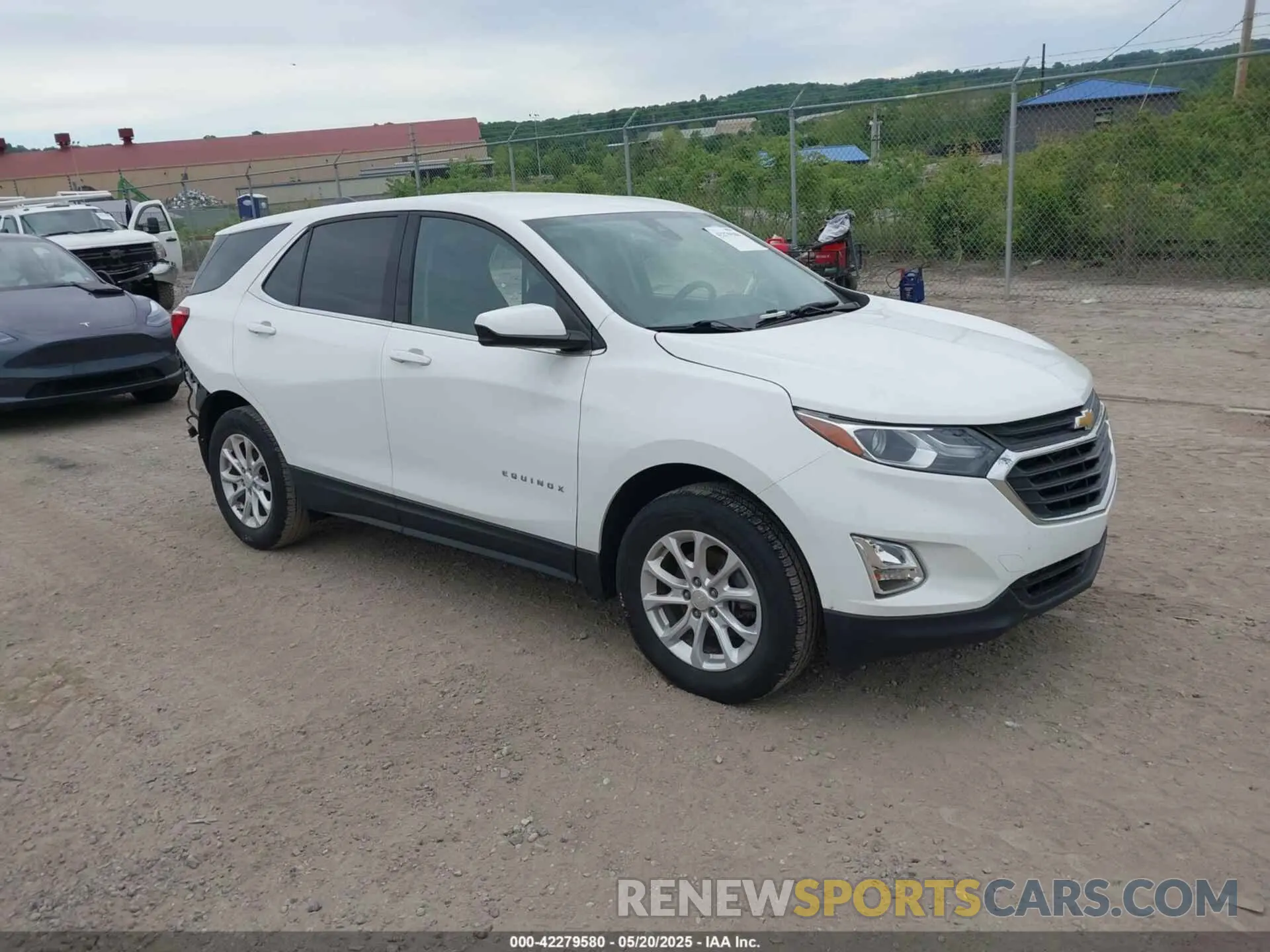 1 fotografías del automóvil dañado 3GNAXUEV3LS629106 CHEVROLET EQUINOX 2020