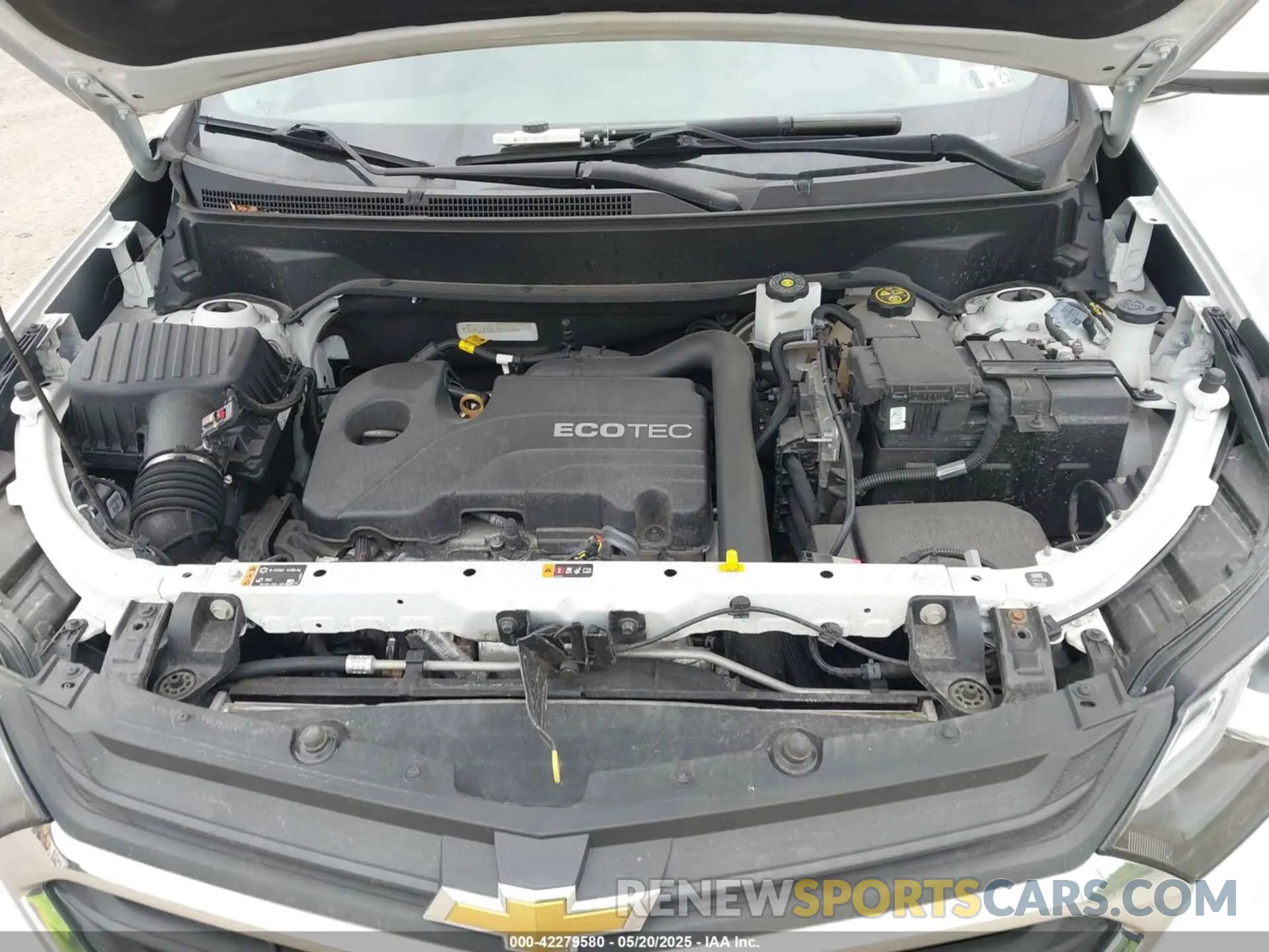 10 fotografías del automóvil dañado 3GNAXUEV3LS629106 CHEVROLET EQUINOX 2020
