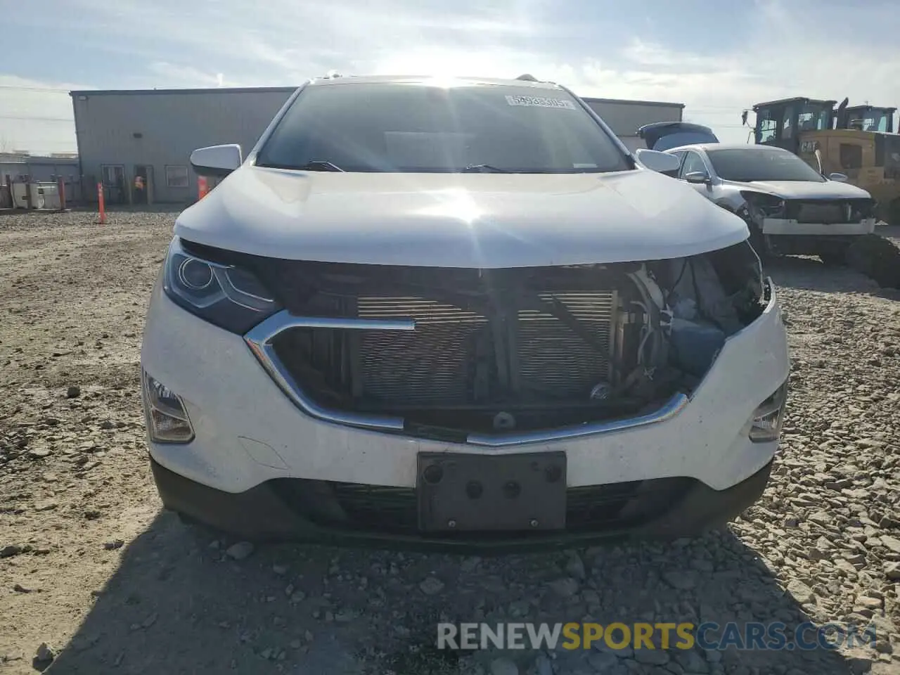 5 fotografías del automóvil dañado 3GNAXUEV4LL257494 CHEVROLET EQUINOX 2020