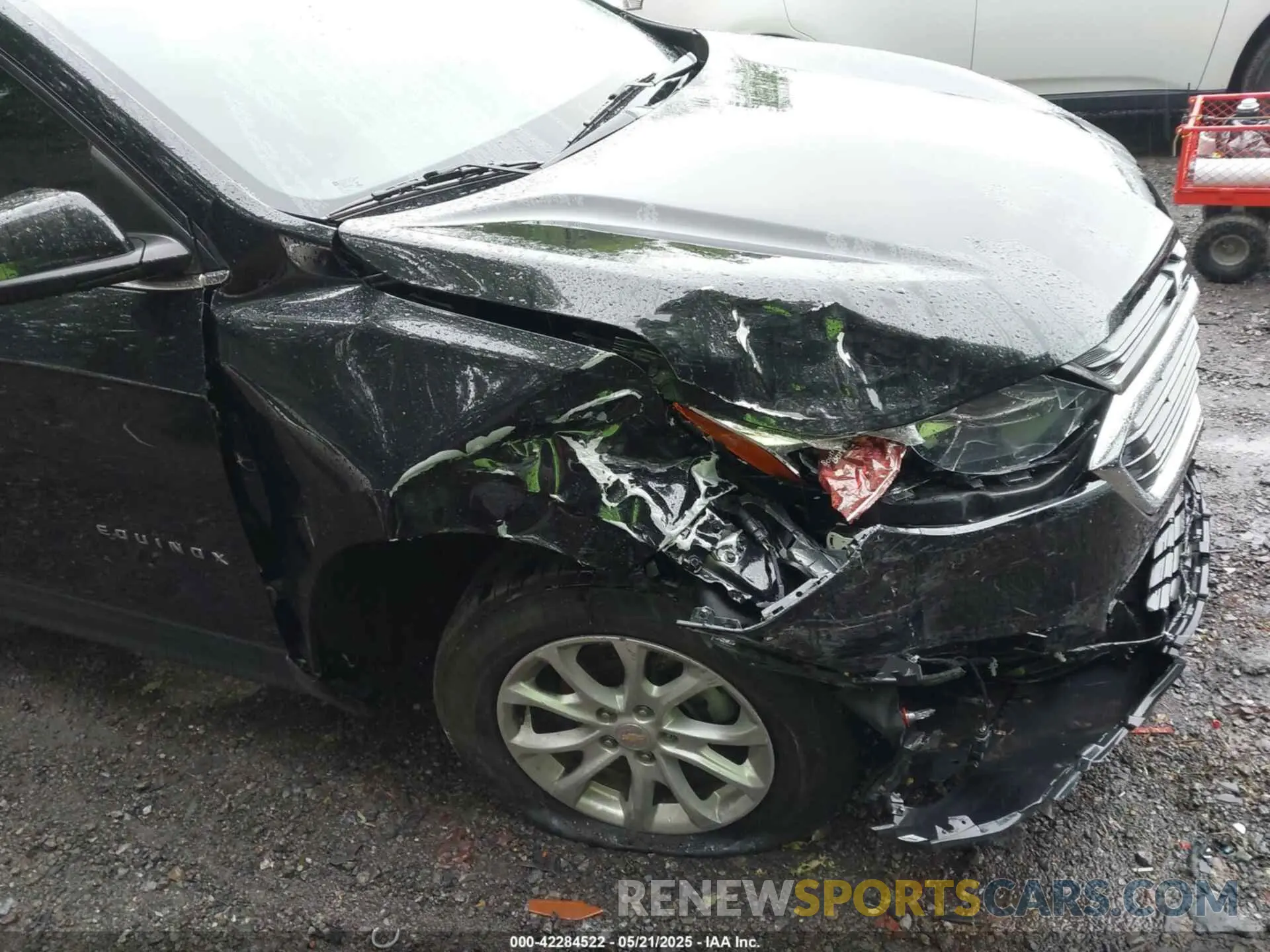 6 fotografías del automóvil dañado 3GNAXUEV4LL307312 CHEVROLET EQUINOX 2020