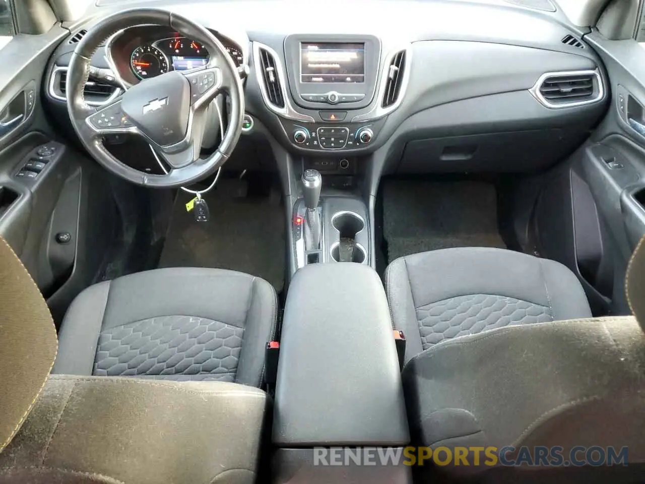 8 fotografías del automóvil dañado 3GNAXUEV4LS566484 CHEVROLET EQUINOX 2020