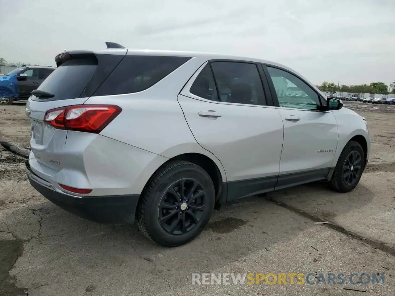 3 fotografías del automóvil dañado 3GNAXUEV4LS733961 CHEVROLET EQUINOX 2020