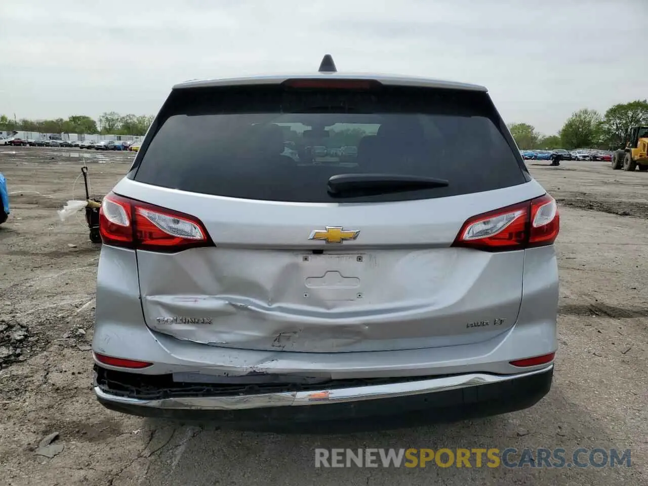 6 fotografías del automóvil dañado 3GNAXUEV4LS733961 CHEVROLET EQUINOX 2020