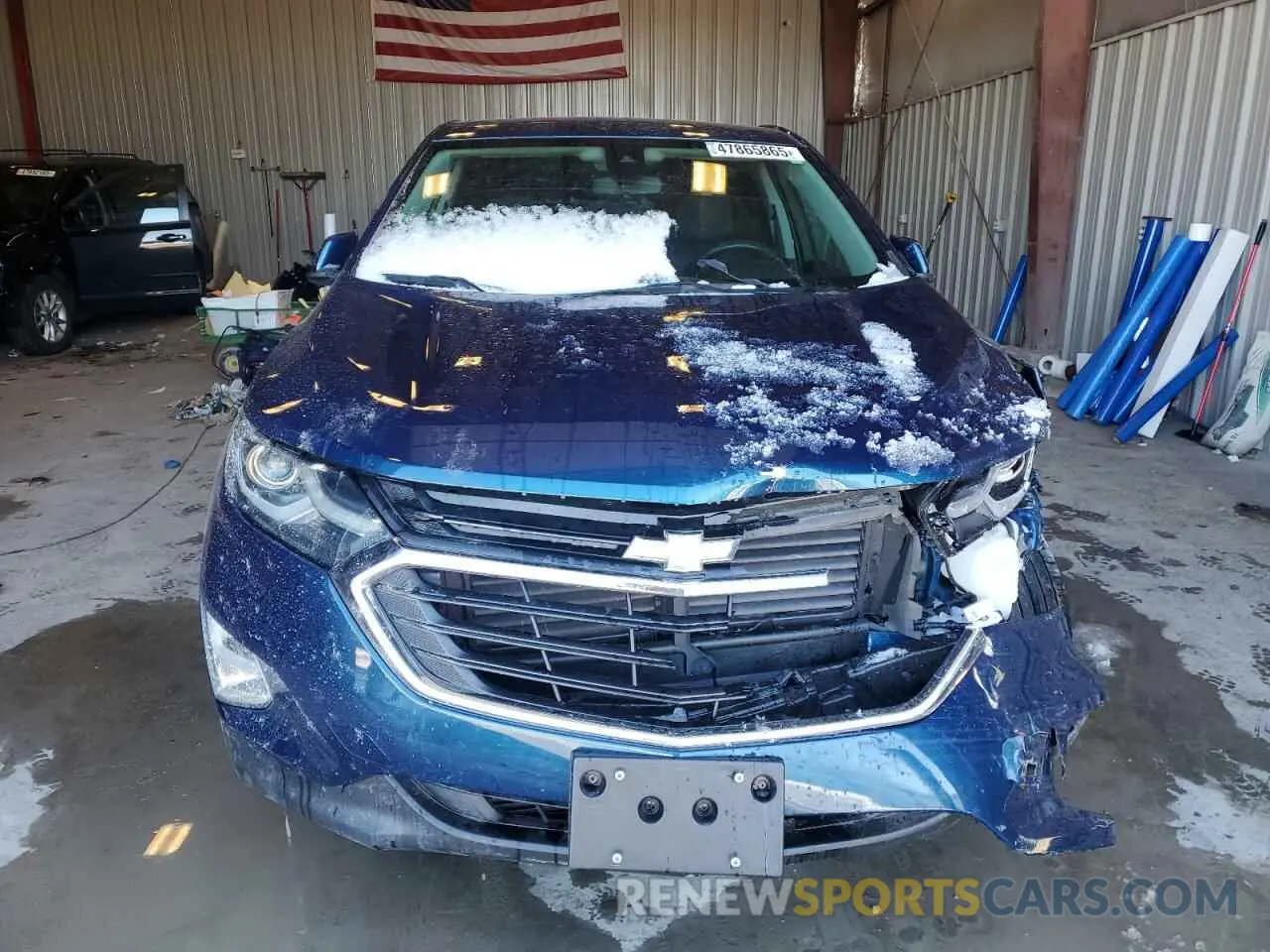 5 fotografías del automóvil dañado 3GNAXUEV5LL248383 CHEVROLET EQUINOX 2020
