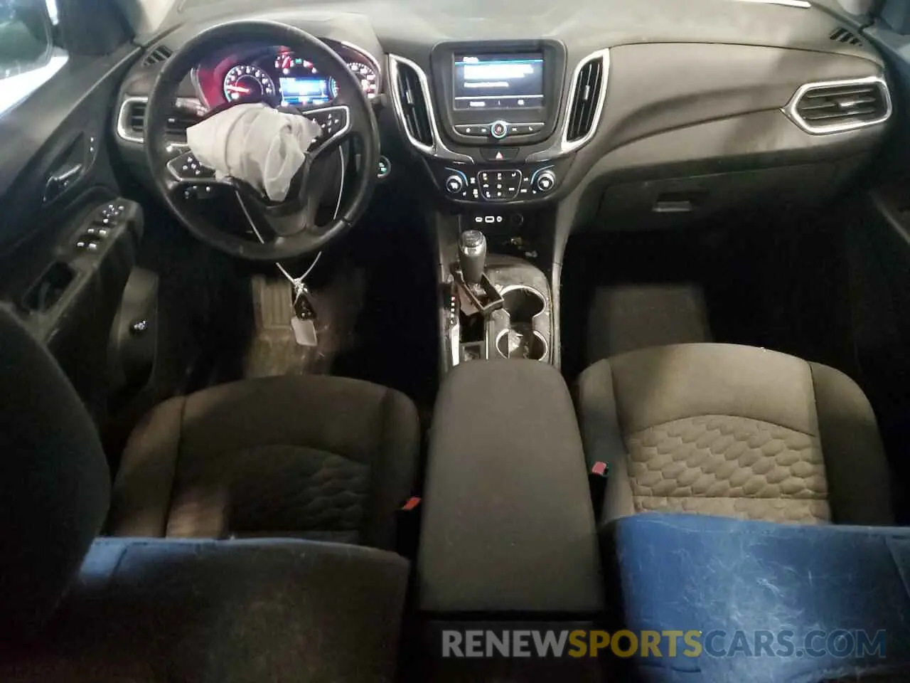 8 fotografías del automóvil dañado 3GNAXUEV5LL248383 CHEVROLET EQUINOX 2020