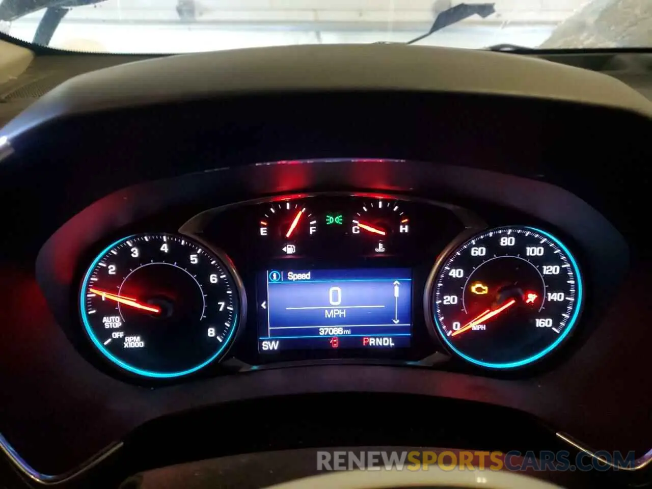 9 fotografías del automóvil dañado 3GNAXUEV5LL248383 CHEVROLET EQUINOX 2020