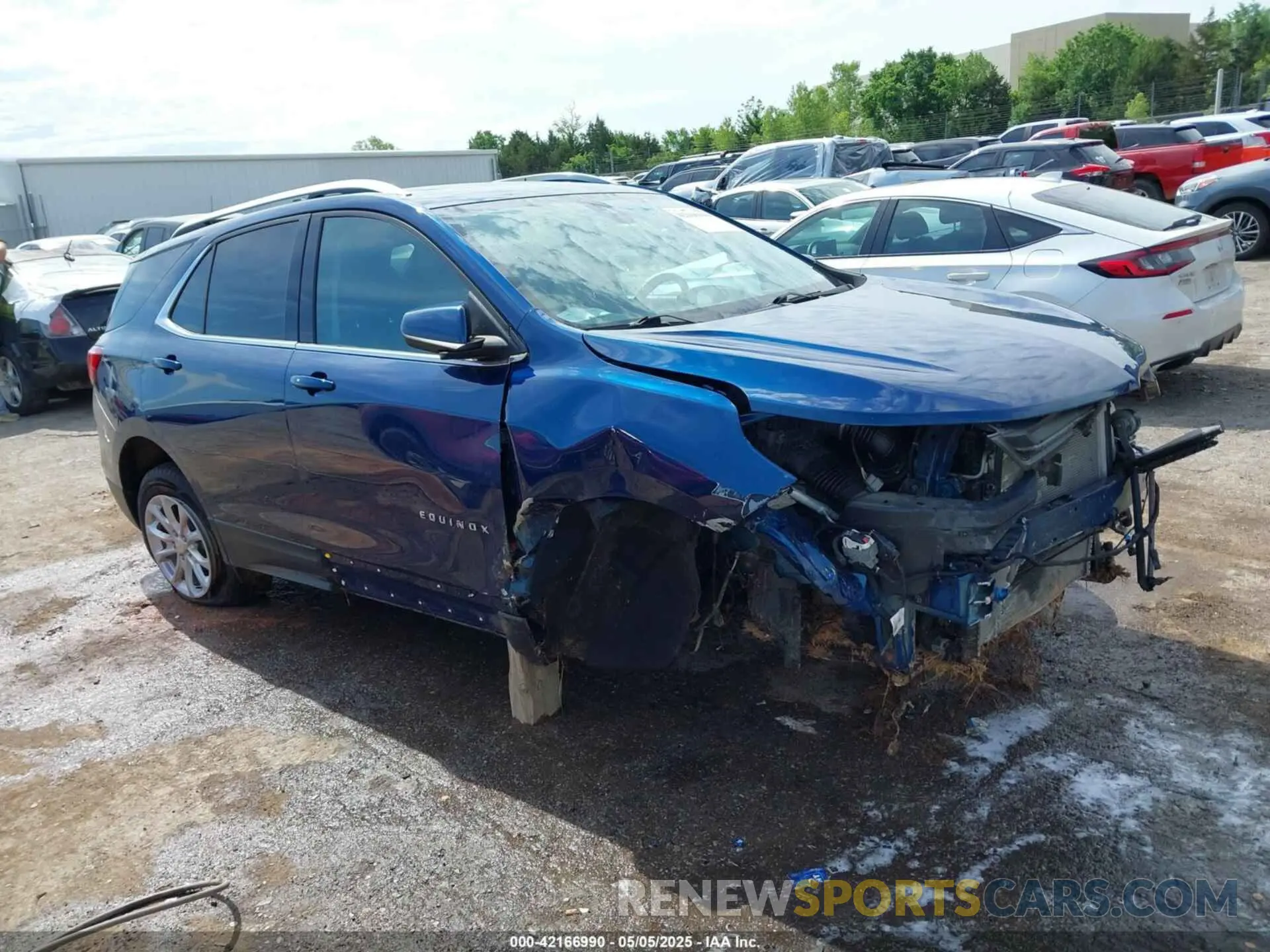 1 fotografías del automóvil dañado 3GNAXUEV5LL272571 CHEVROLET EQUINOX 2020
