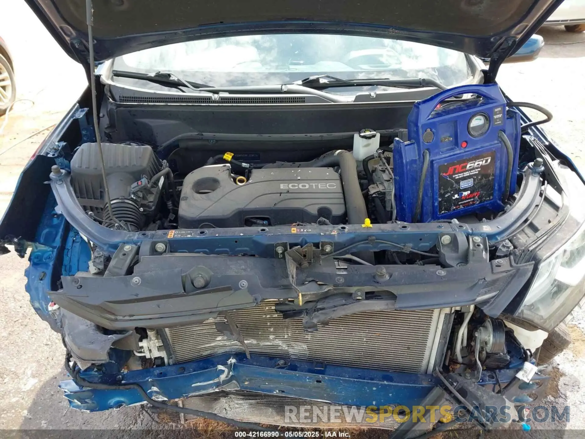 10 fotografías del automóvil dañado 3GNAXUEV5LL272571 CHEVROLET EQUINOX 2020
