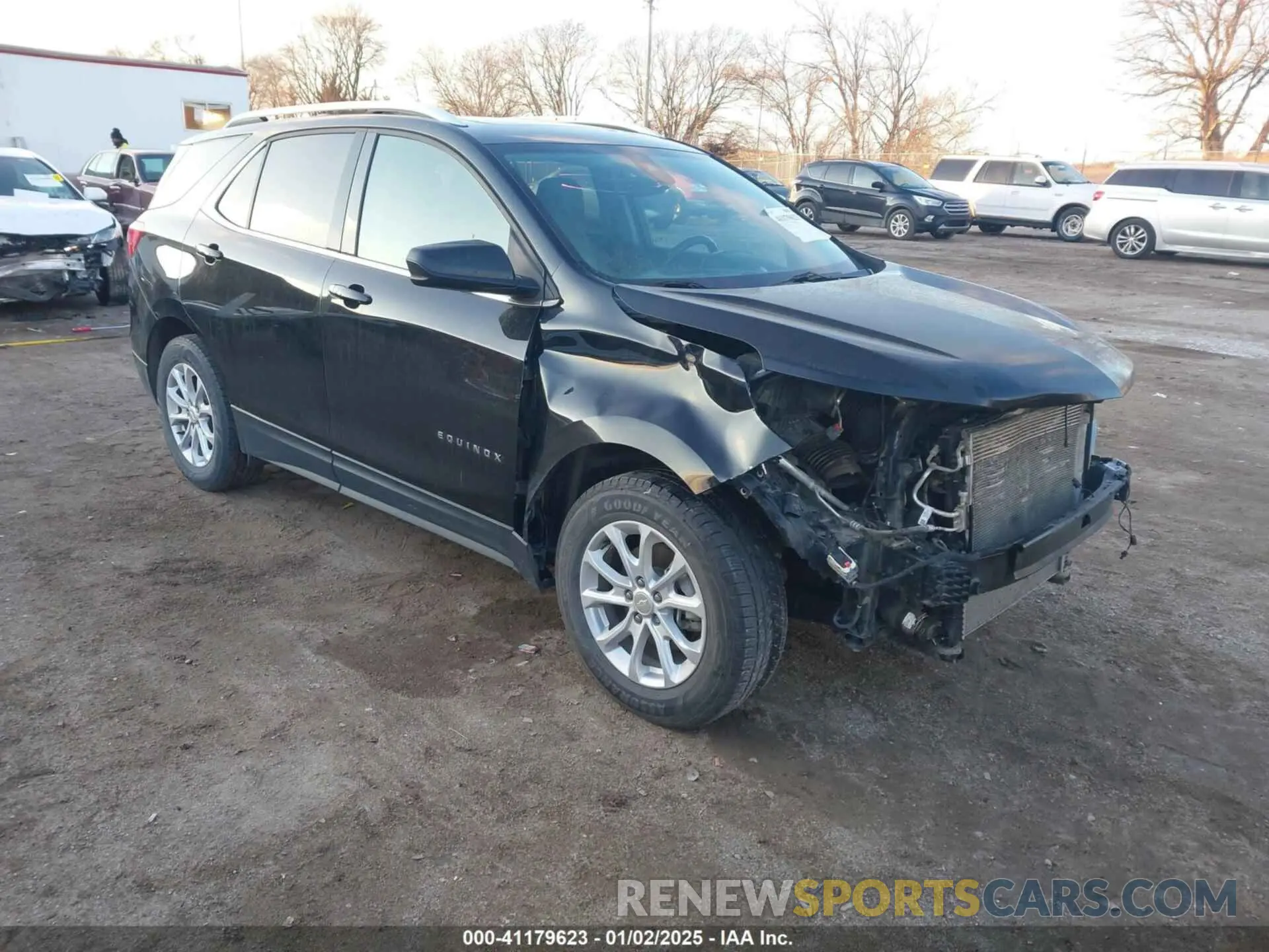 1 fotografías del automóvil dañado 3GNAXUEV5LL319761 CHEVROLET EQUINOX 2020