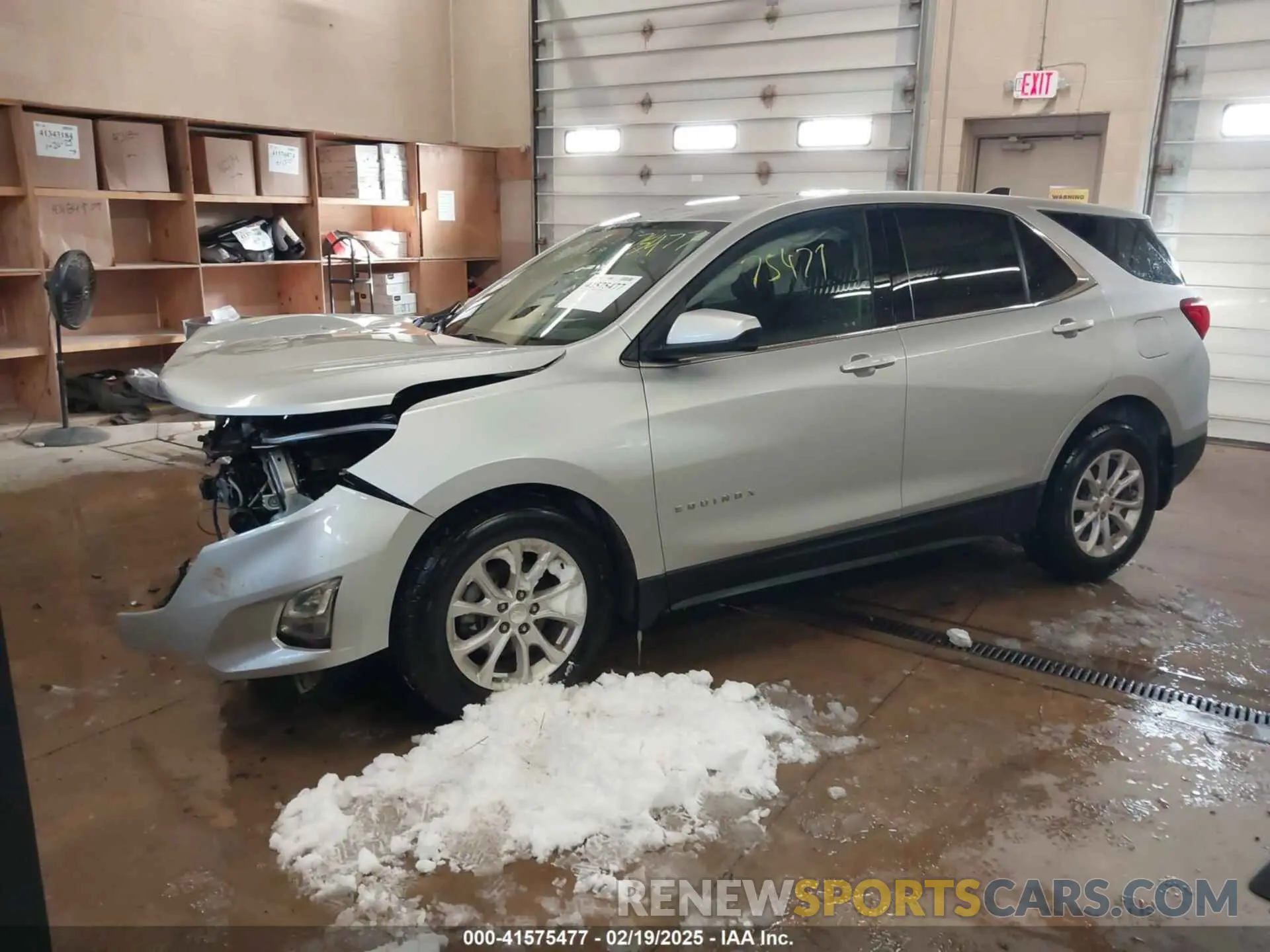 2 fotografías del automóvil dañado 3GNAXUEV5LS518878 CHEVROLET EQUINOX 2020