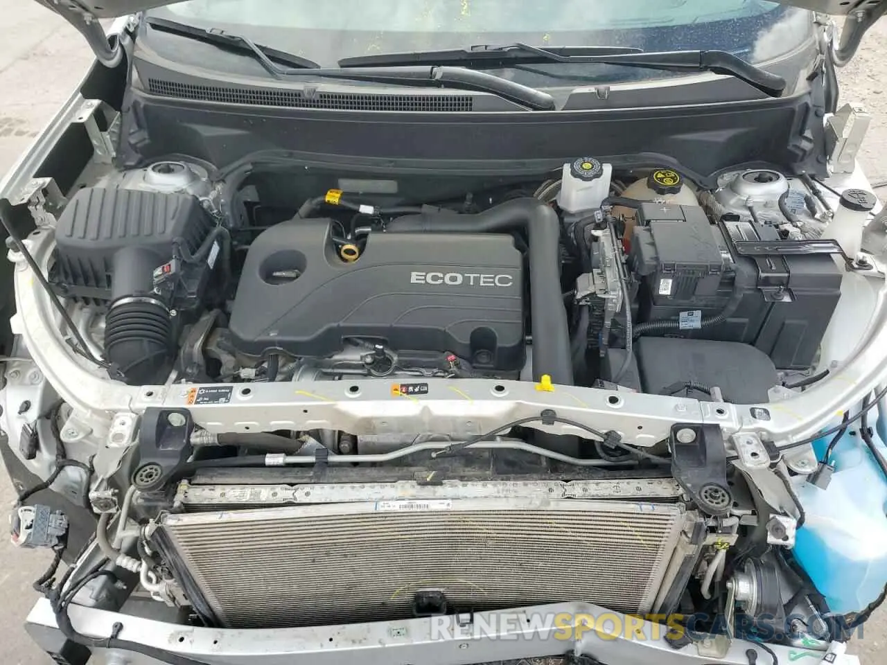 12 fotografías del automóvil dañado 3GNAXUEV5LS575078 CHEVROLET EQUINOX 2020