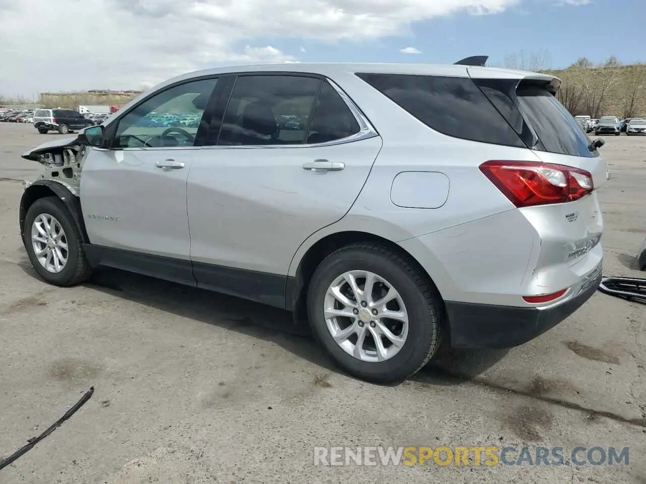 2 fotografías del automóvil dañado 3GNAXUEV5LS575078 CHEVROLET EQUINOX 2020