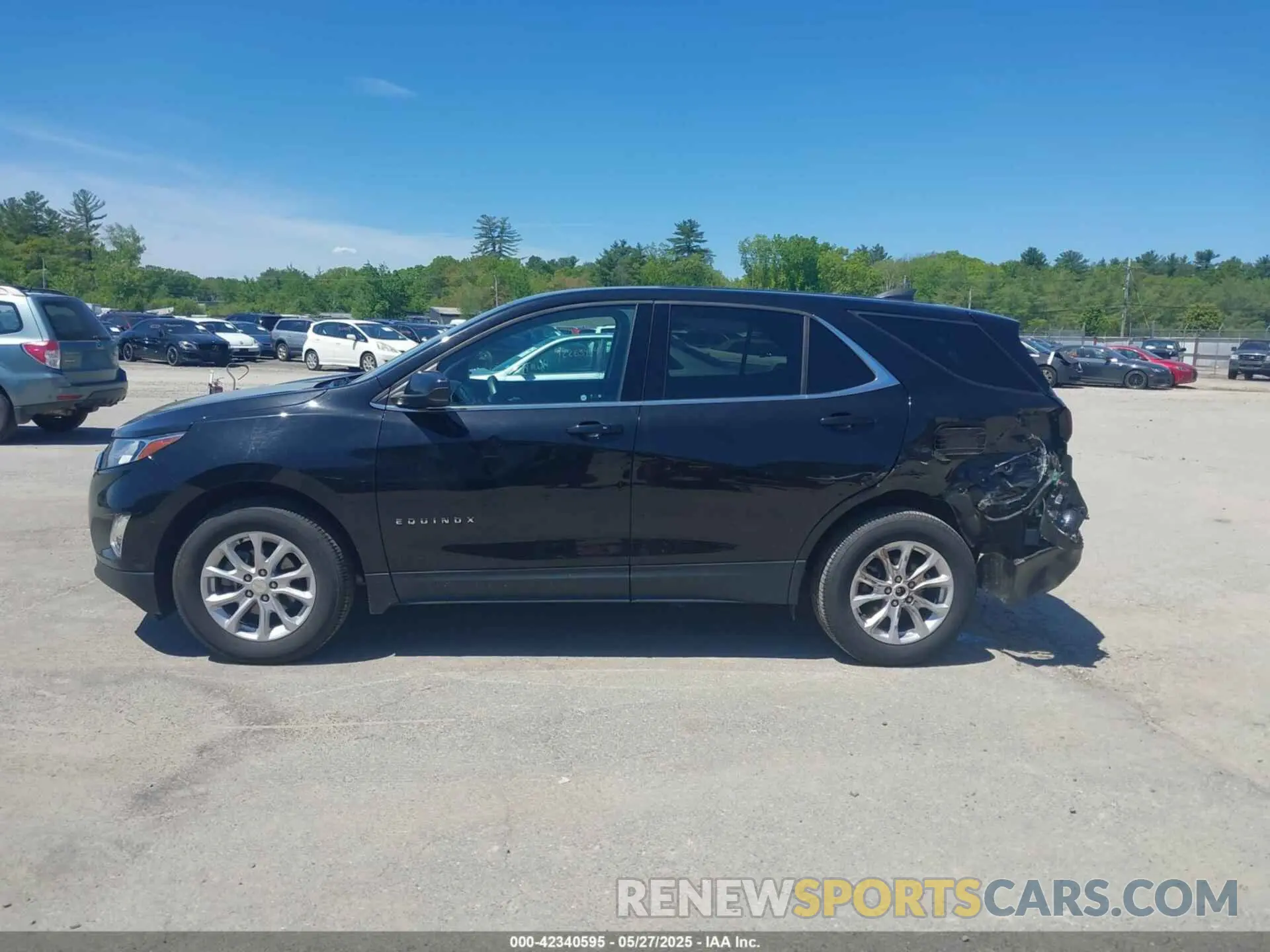 14 fotografías del automóvil dañado 3GNAXUEV6LL108259 CHEVROLET EQUINOX 2020