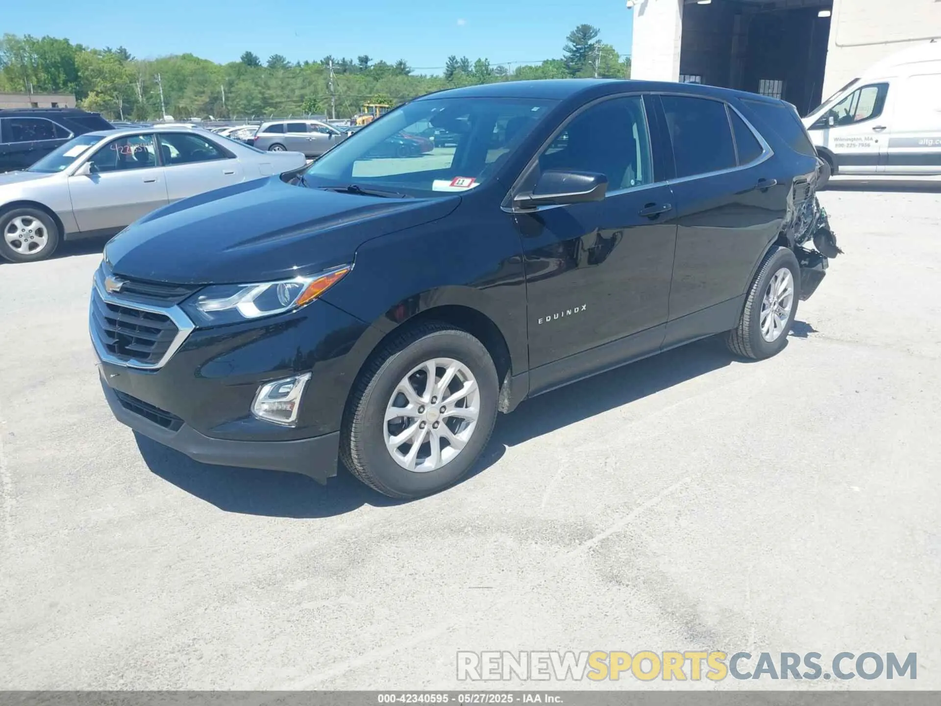 2 fotografías del automóvil dañado 3GNAXUEV6LL108259 CHEVROLET EQUINOX 2020