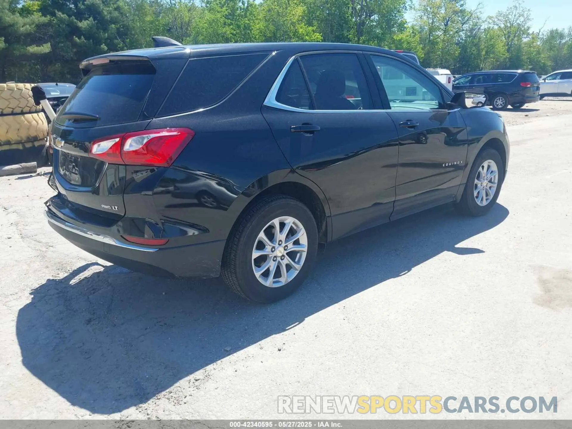 4 fotografías del automóvil dañado 3GNAXUEV6LL108259 CHEVROLET EQUINOX 2020