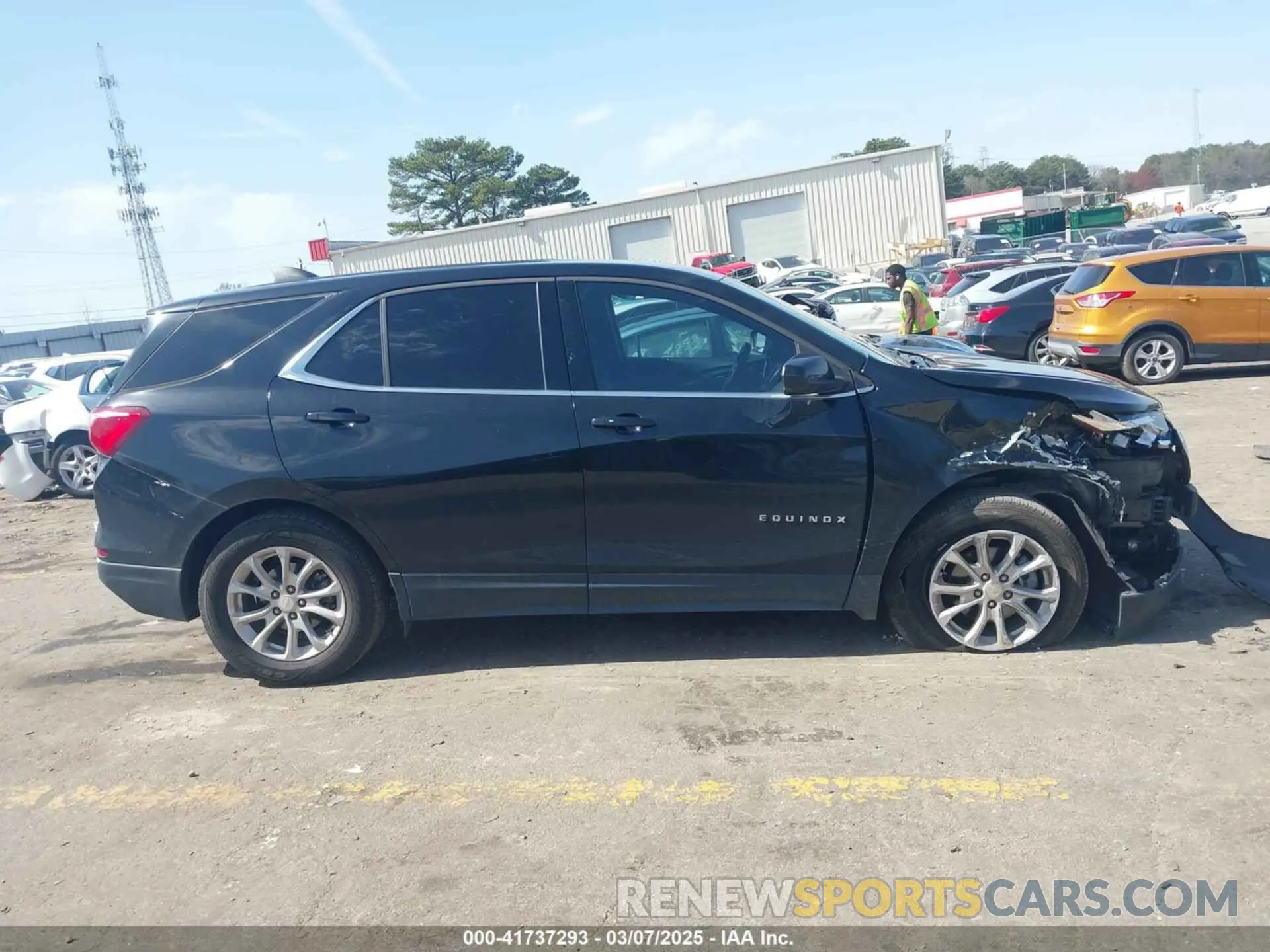 13 fotografías del automóvil dañado 3GNAXUEV6LL203937 CHEVROLET EQUINOX 2020
